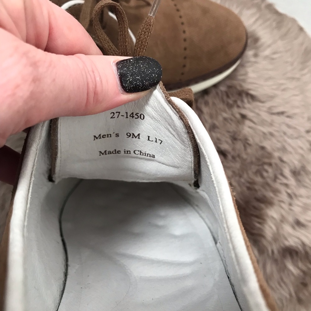 Johnston & Murphy Denny cap toe sz 9 Camel - Picture 8 of 8